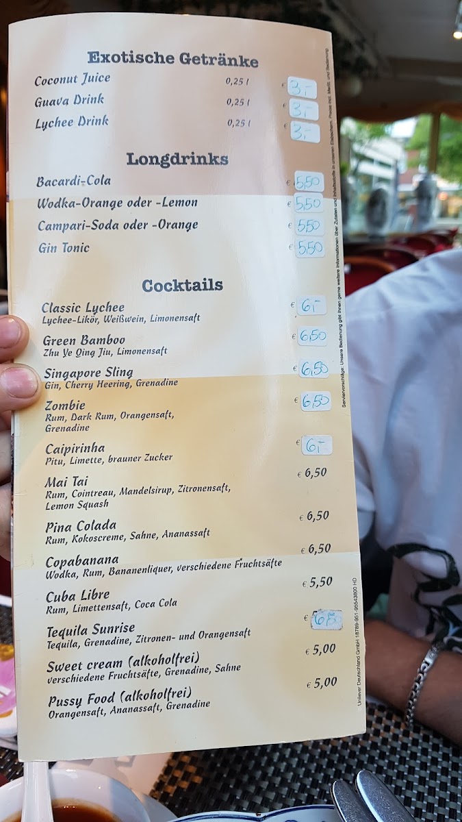 Menu China Restaurant Chau-1